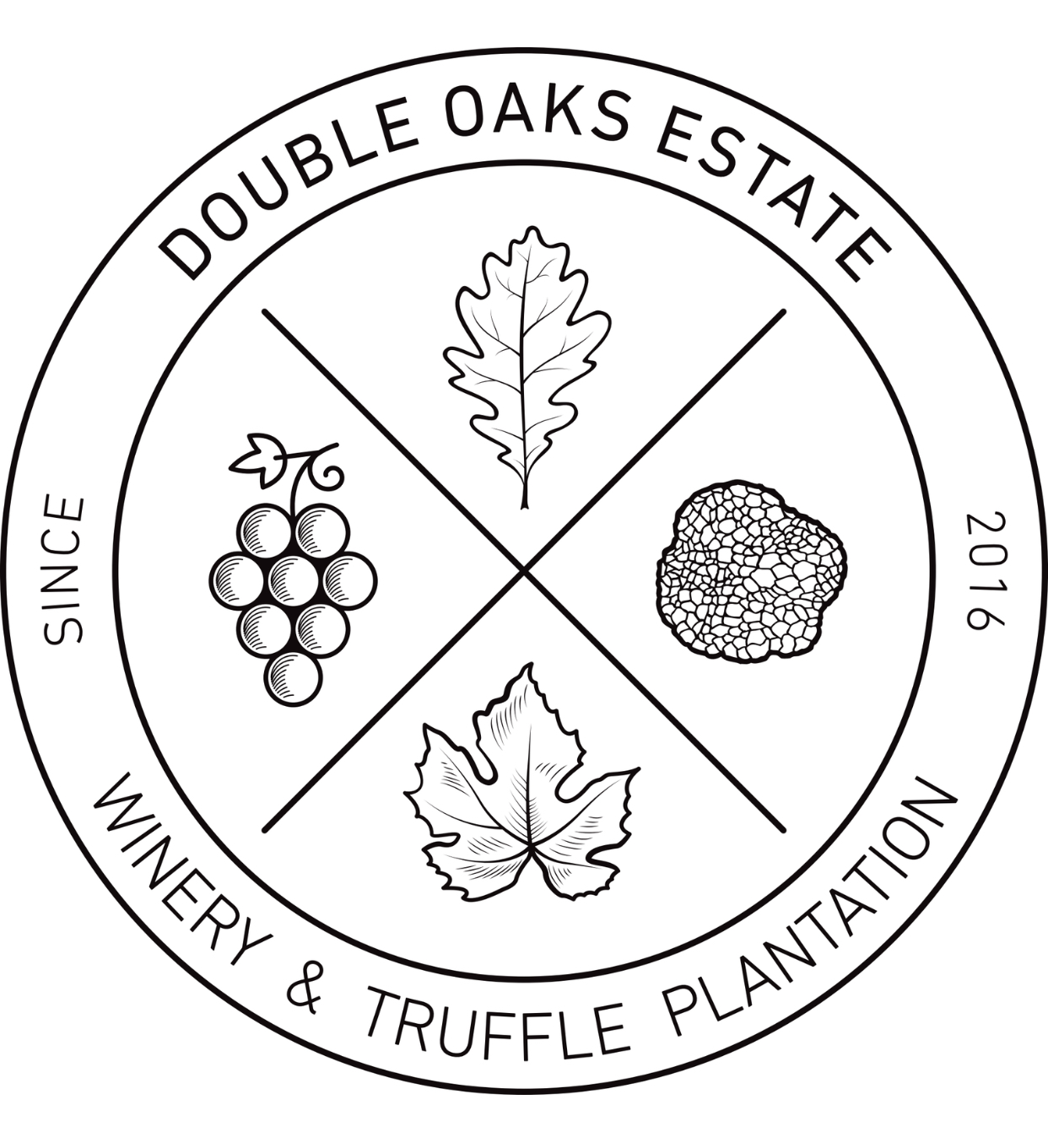 Double Oaks logo